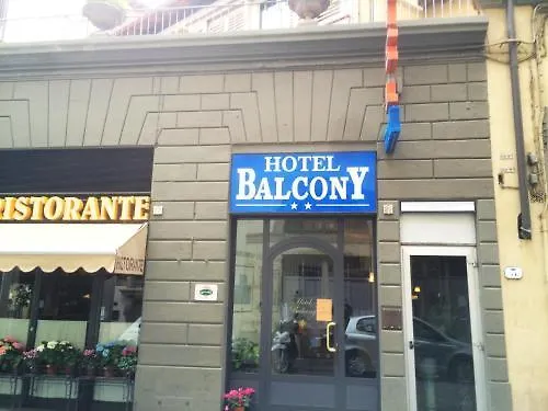 ***  Hotel Balcony Florence Italy